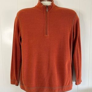 Tommy Bahama Half-Zip Pullover Sweater L